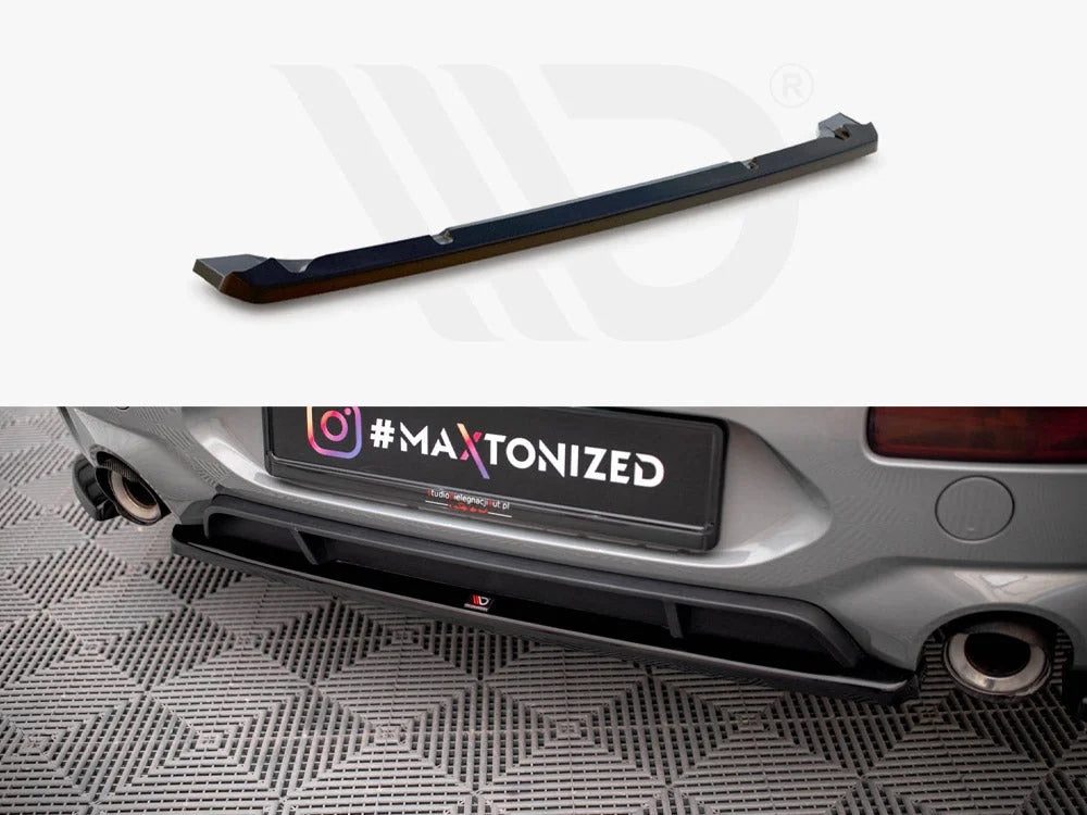Maxton Design Central Rear Splitter Mini Cooper Clubman John Cooper Works F54