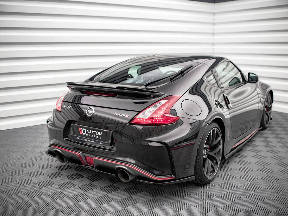 Maxton Design Central Rear Splitter Nissan 370Z Nismo Facelift 12-20