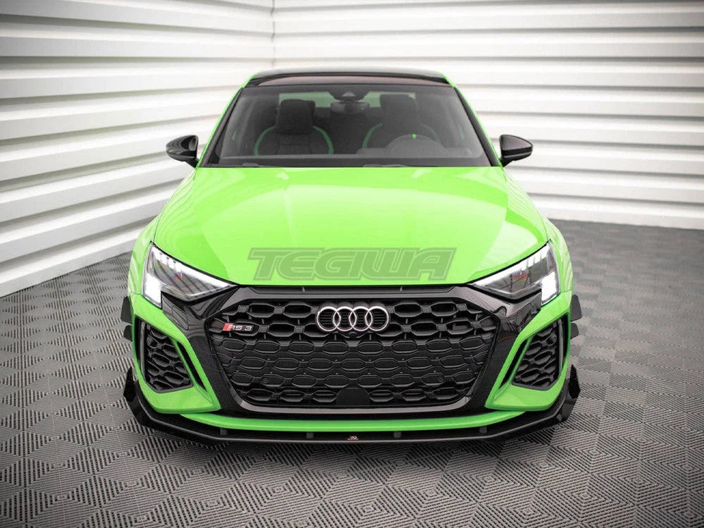 Maxton Design Front Bumper Wings Canards Audi RS3 8Y 2020-