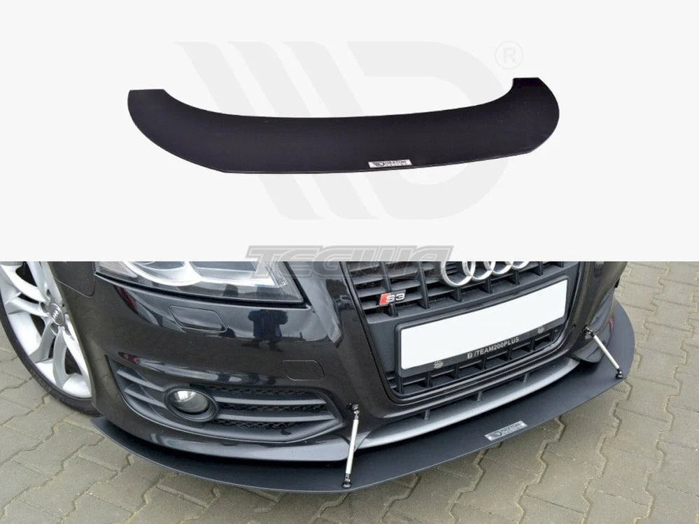 Maxton Design Front Racing Splitter Audi S3 8P Facelift Model 09-13