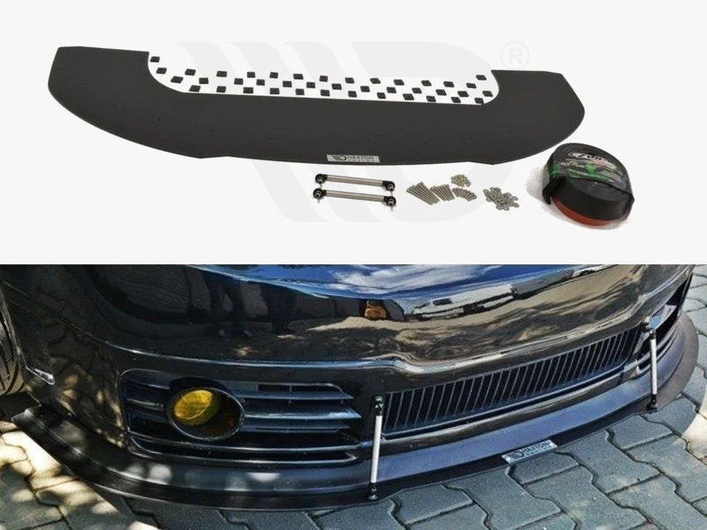 Maxton Design Front Racing Splitter Skoda Fabia I RS + EZ LIP PRO