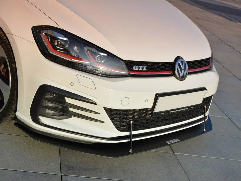 Maxton Design Front Racing Splitter V.1 Volkswagen Golf GTI MK7.5 17-19
