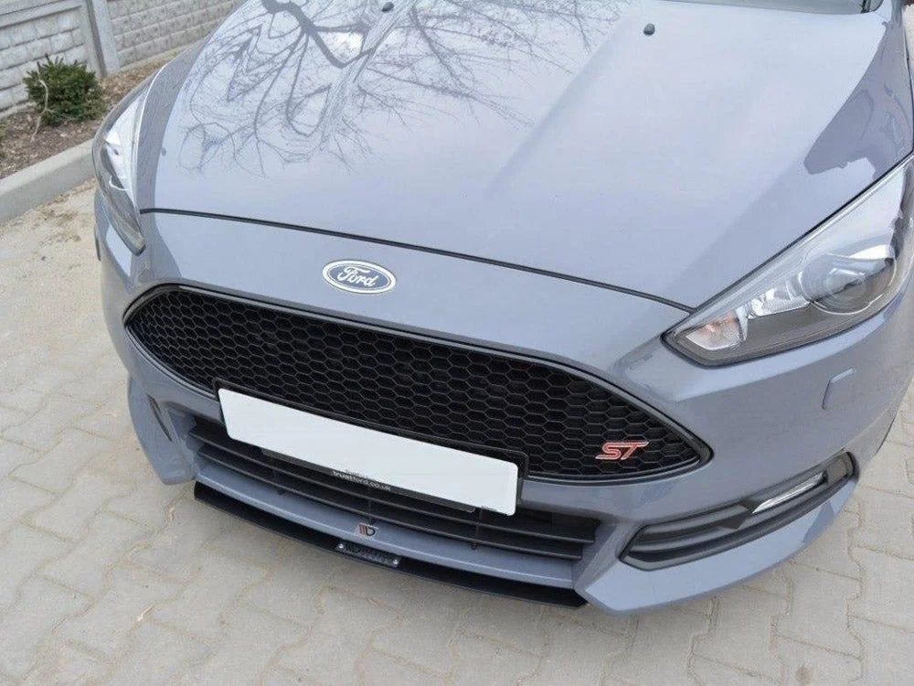 Maxton Design Front Racing Splitter V.3 Ford Focus 3 ST Facelift