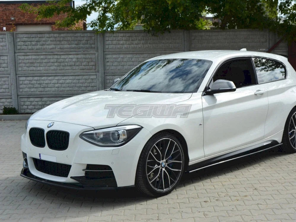 Maxton Design Front Splitter BMW 1-Series F20 F21 M-power Preface 2011 - 2015