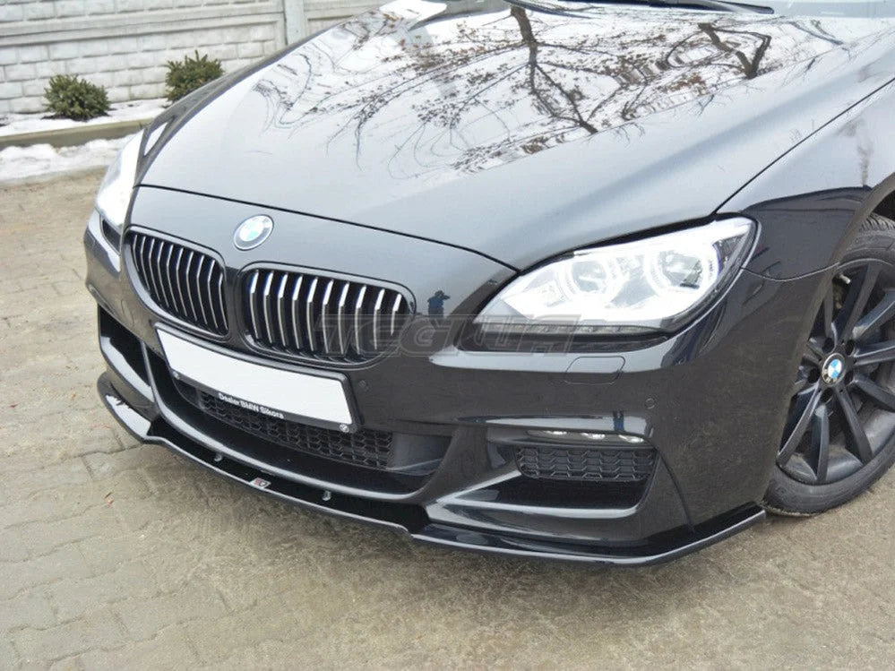 Maxton Design Front Splitter BMW 6-Series Gran Coupe M-sport 13-18
