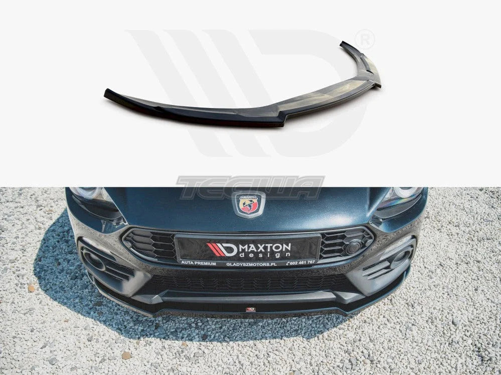 Maxton Design Front Splitter Fiat 124 Spider Abarth 2017 -