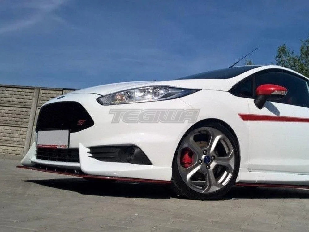 Maxton Design Front Splitter Fiesta MK7 ST Facelift 13-17