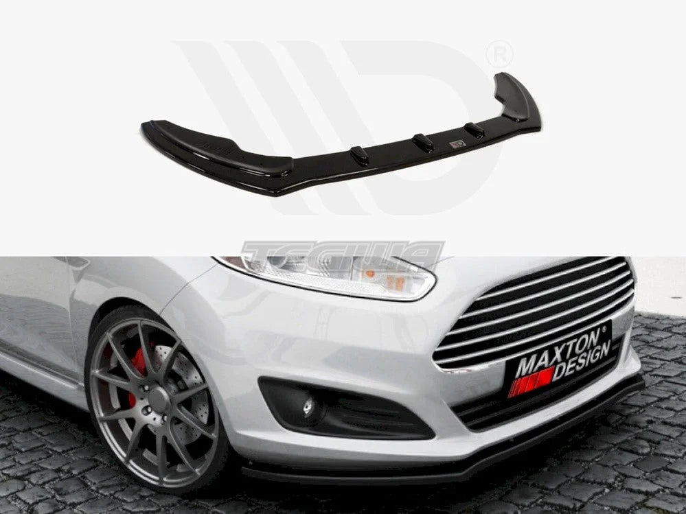 Maxton Design Front Splitter Fiesta MK7 Standard Facelift 08-12