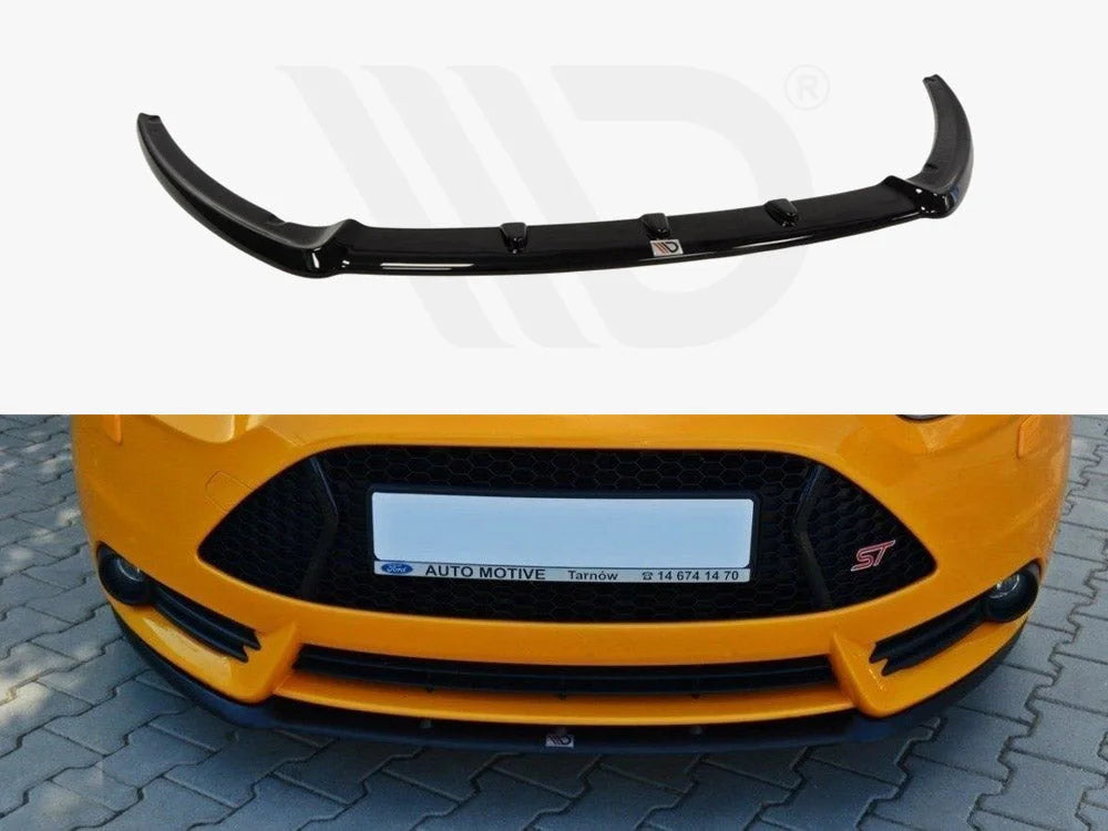 Maxton Design Front Splitter Ford Focus MK3 ST Cupra Preface Model