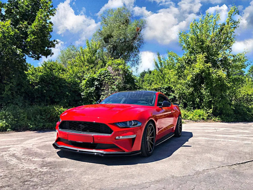 Maxton Design Front Splitter Ford Mustang MK6 Facelift 2018-