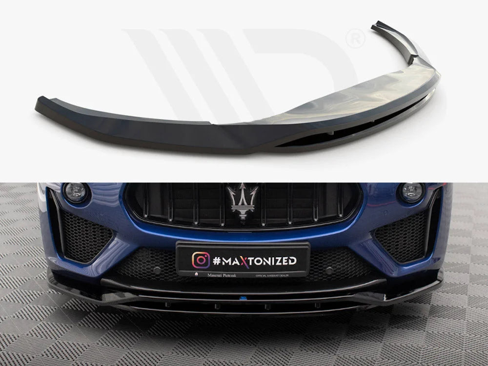 Maxton Design Front Splitter Maserati Levante GTS Mk1