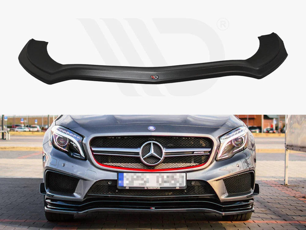 Maxton Design Front Splitter Mercedes-benz GLA 45 AMG SUV X156 Pre-facelift 14-17