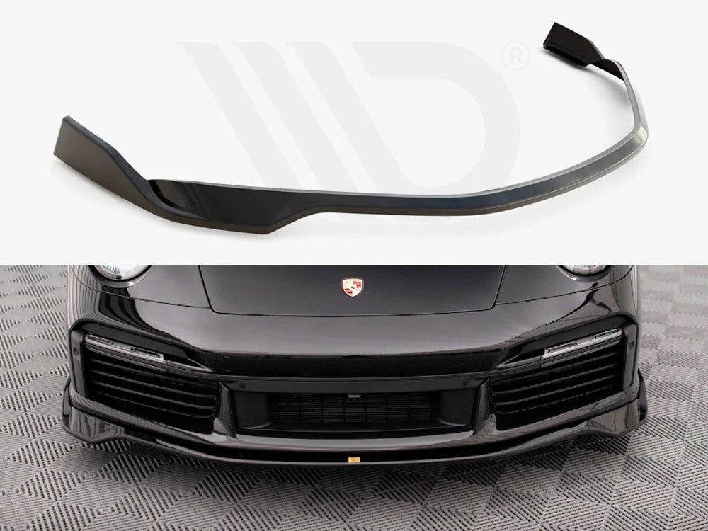 Maxton Design Front Splitter Porsche 911 Turbo S 992