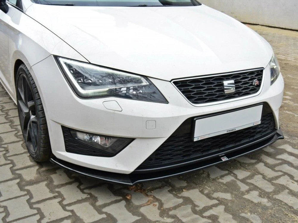 Maxton Design Front Splitter Seat Leon III Cupra FR