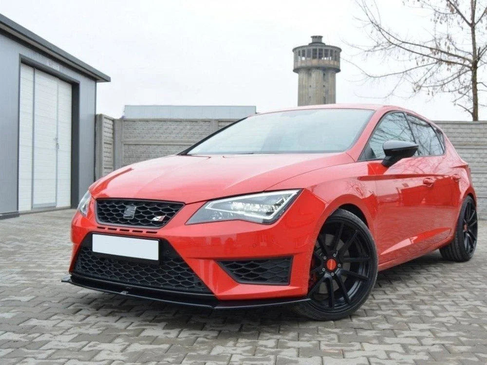 Maxton Design Front Splitter Seat Leon III Cupra FR