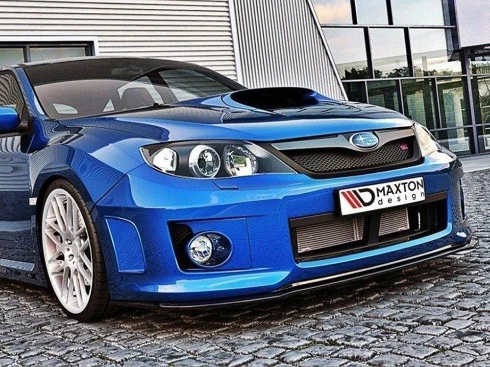 Maxton Design Front Splitter Subaru Impreza WRX STI 01-14