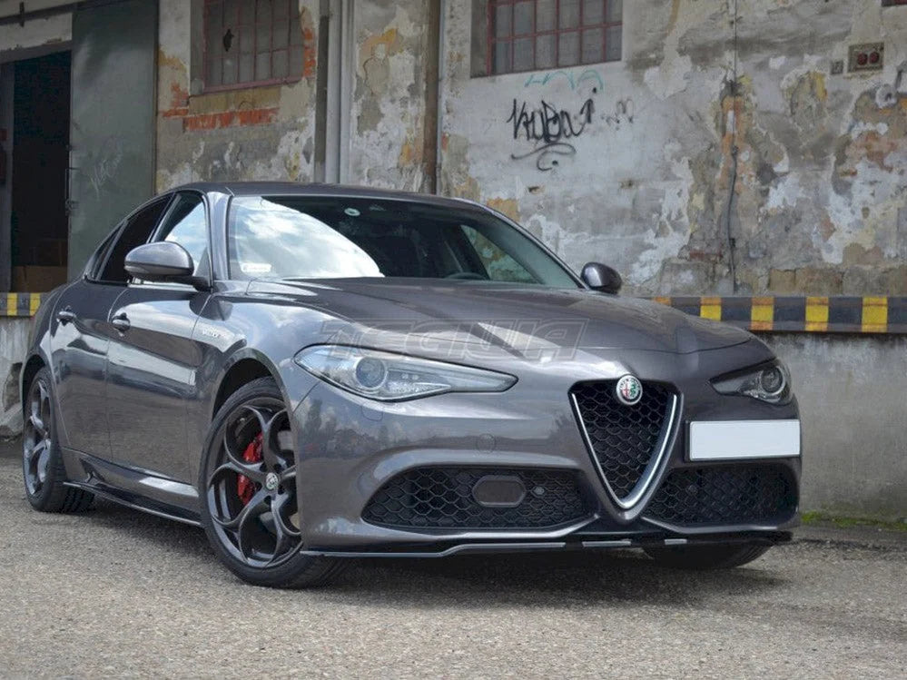 Maxton Design Front Splitter V.1 Alfa Romeo Giulia Veloce 15-19