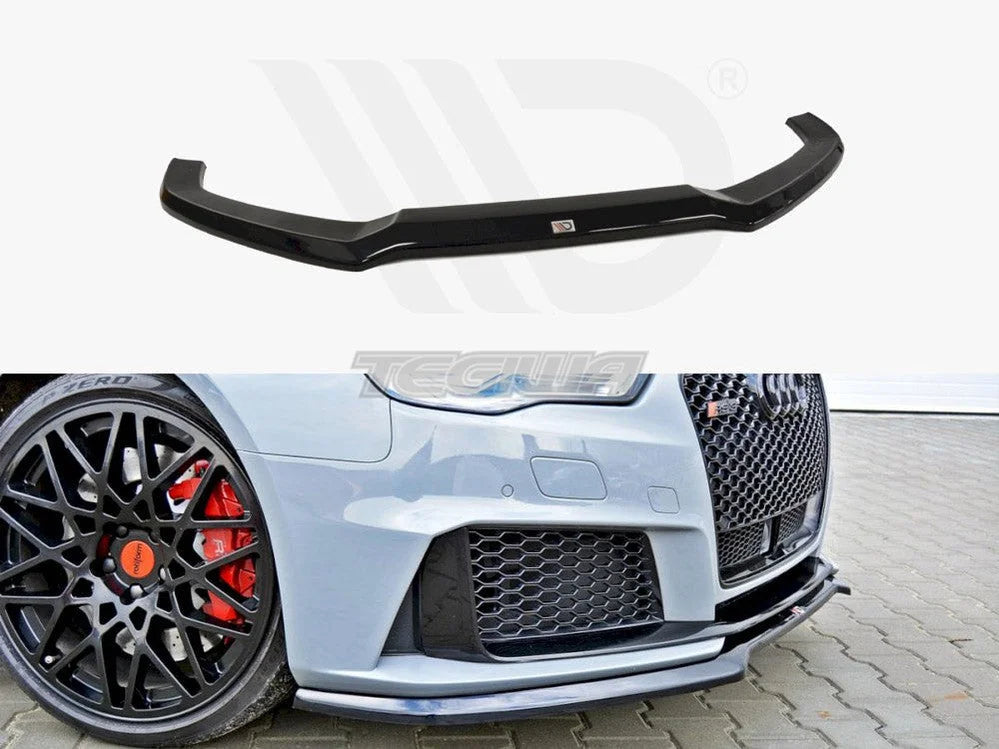 Maxton Design Front Splitter V.1 Audi RS3 8VA Sportback Pre-facelift 15-16