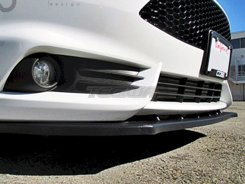 Maxton Design Front Splitter V.1 Fiesta MK7 ST Facelift 08-12