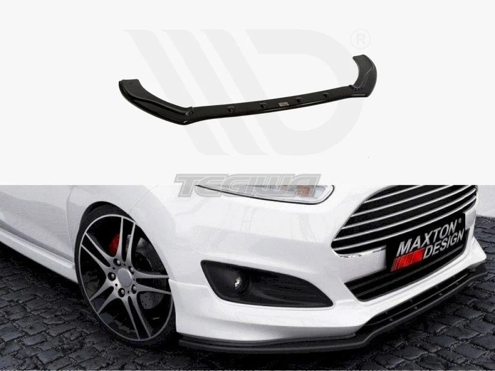 Maxton Design Front Splitter V.1 Fiesta MK7 ST-Line Facelift 13-17