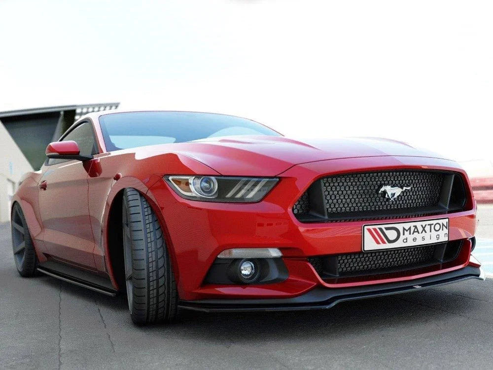Maxton Design Front Splitter V.1 Ford Mustang MK6 2014-17