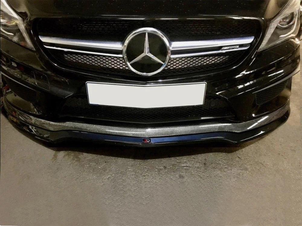 Maxton Design Front Splitter V.1 Mercedes CLA 45 AMG C117 Pre-facelift