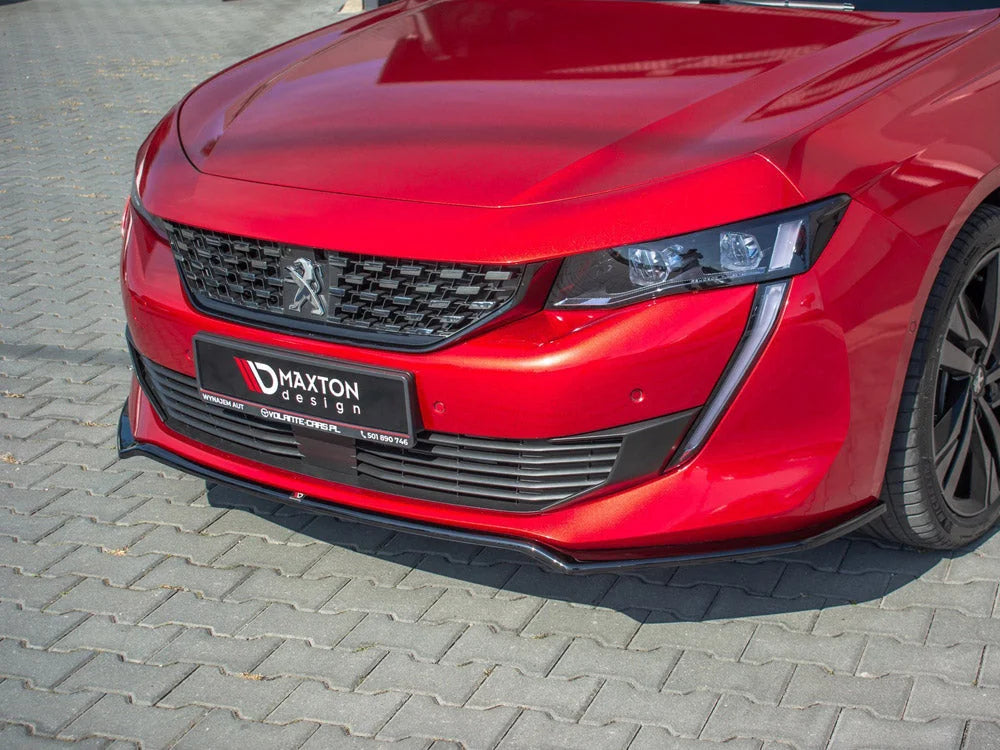 Maxton Design Front Splitter V.1 Peugeot 508 SW MK2