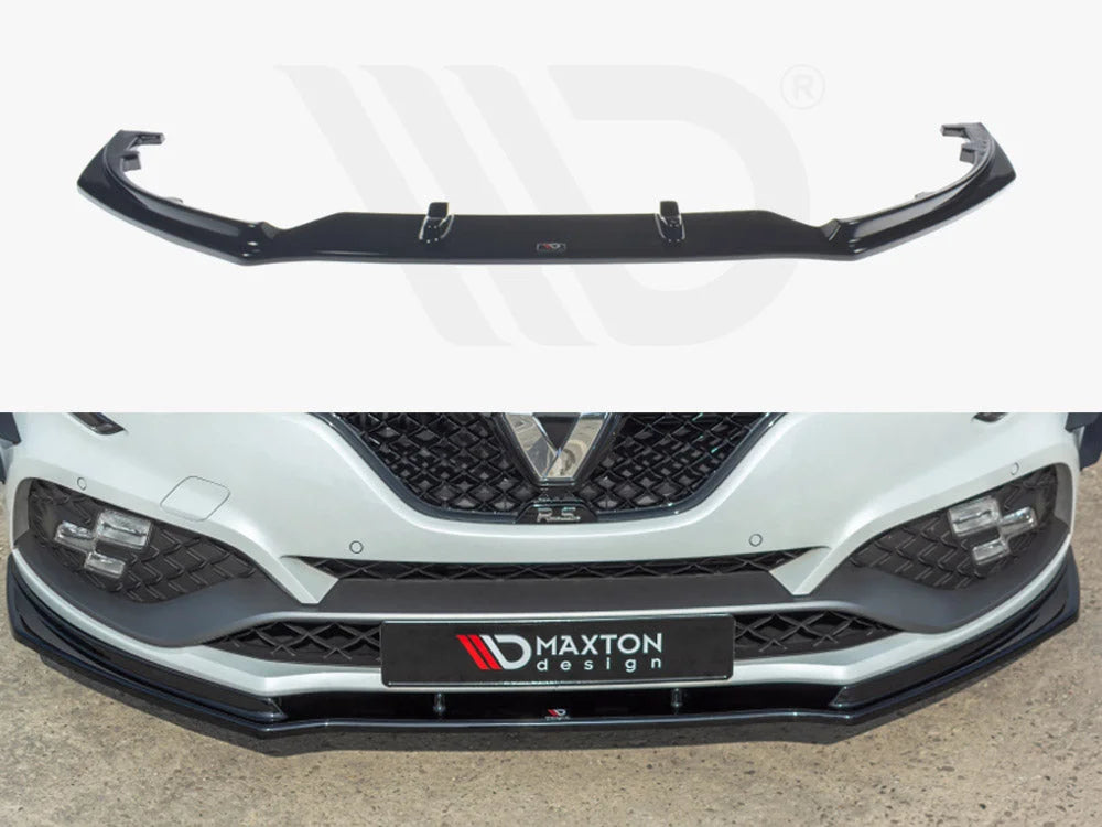 Maxton Design Front Splitter V.1 Renault Megane MK4 RS 18-20