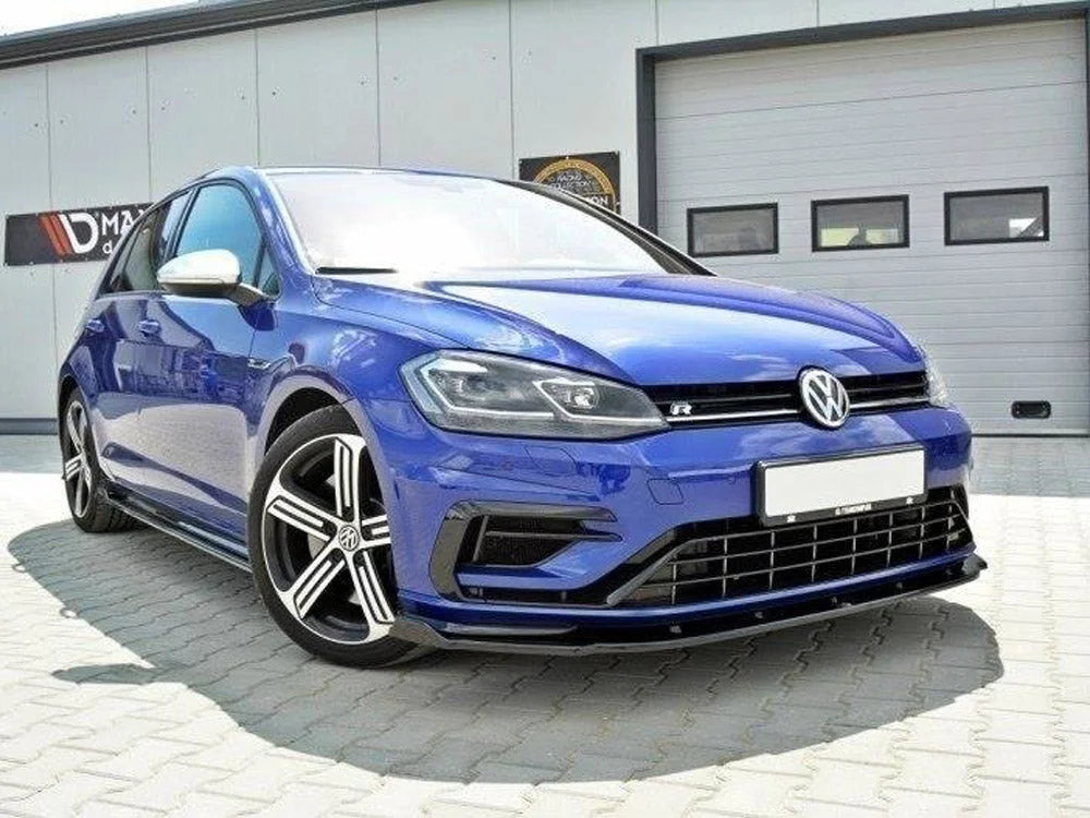 Maxton Design Front Splitter V.1 Volkswagen Golf R 7.5 2017-19