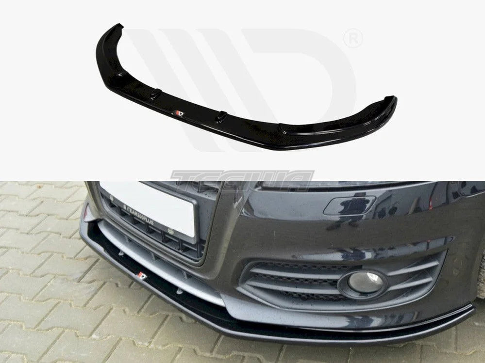 Maxton Design Front Splitter V.2 Audi S3 8P Facelift Model 09-13