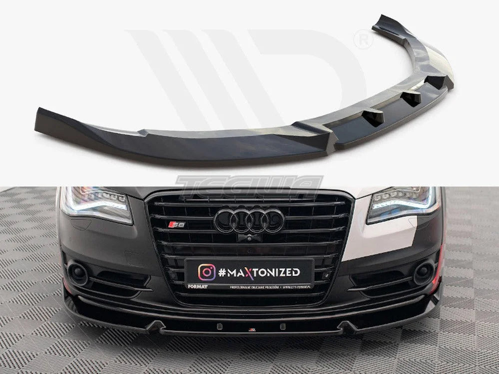 Maxton Design Front Splitter V.2 Audi S8 D4