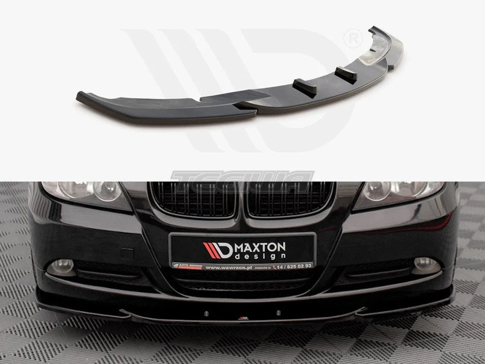Maxton Design Front Splitter V.2 BMW 3-Series E90 04-08