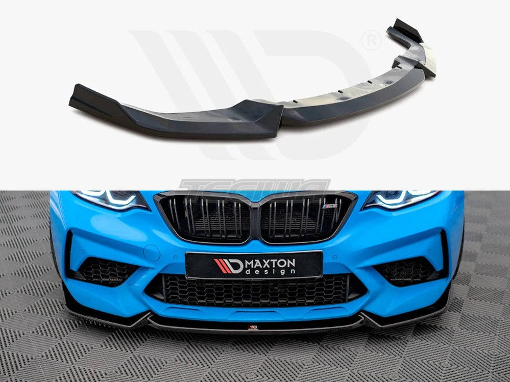 Maxton Design Front Splitter V.2 BMW M2 Competition F87 16-20
