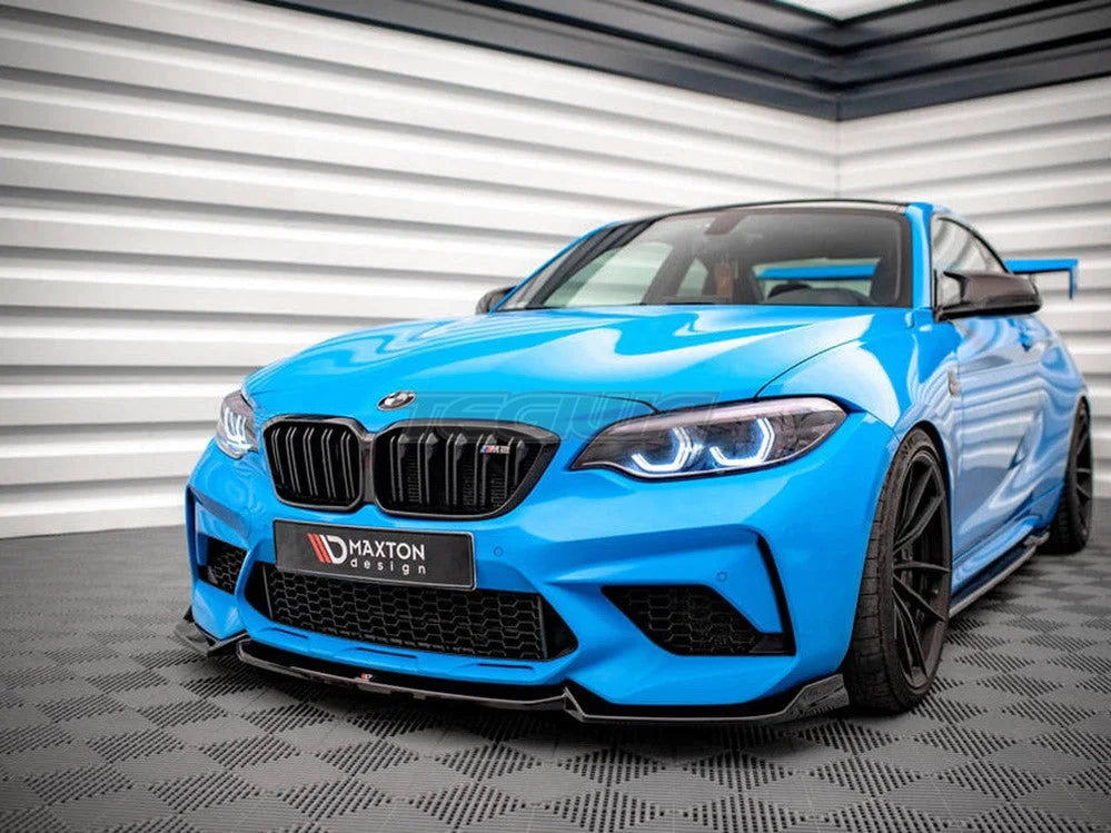 Maxton Design Front Splitter V.2 BMW M2 Competition F87 16-20