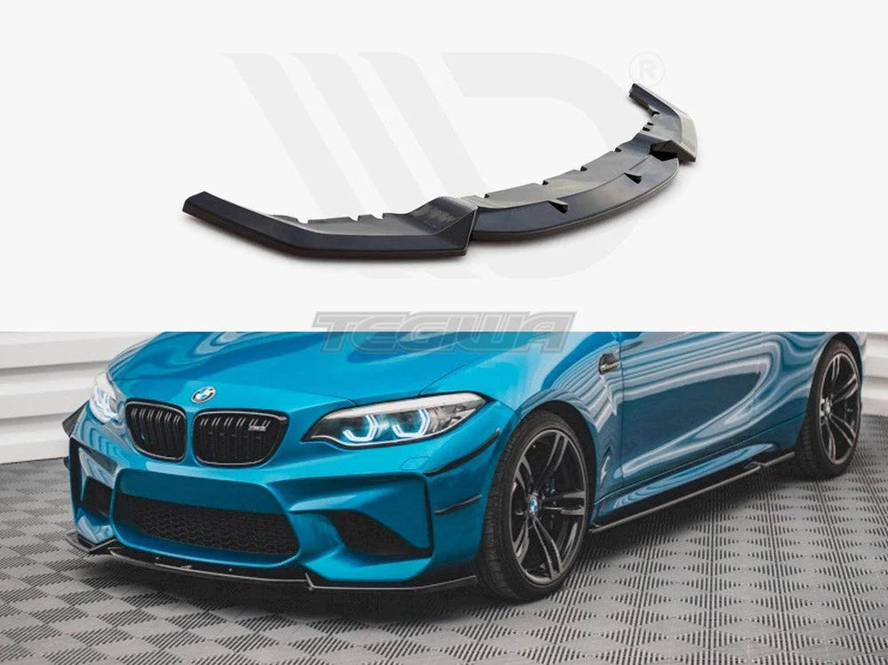 Maxton Design Front Splitter V.2 BMW M2 F87 16-20