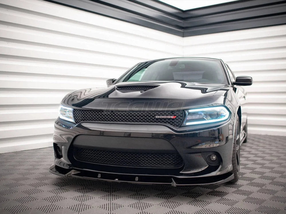 Maxton Design Front Splitter V.2 Dodge Charger SRT MK7 Facelift