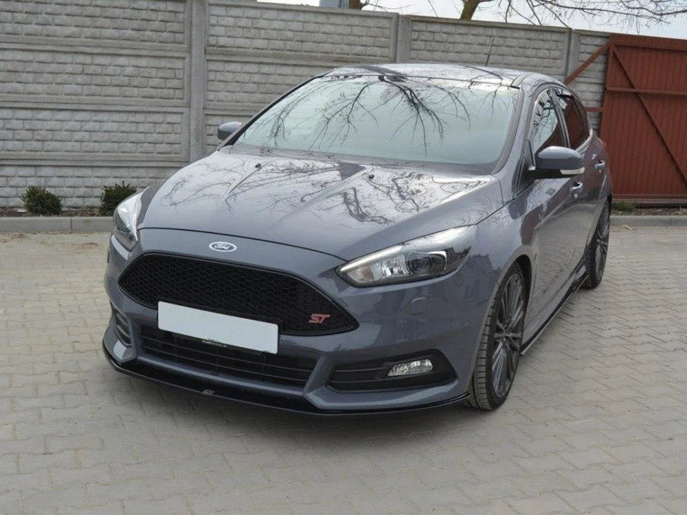 Maxton Design Front Splitter V.2 Focus ST MK3 Facelift Model