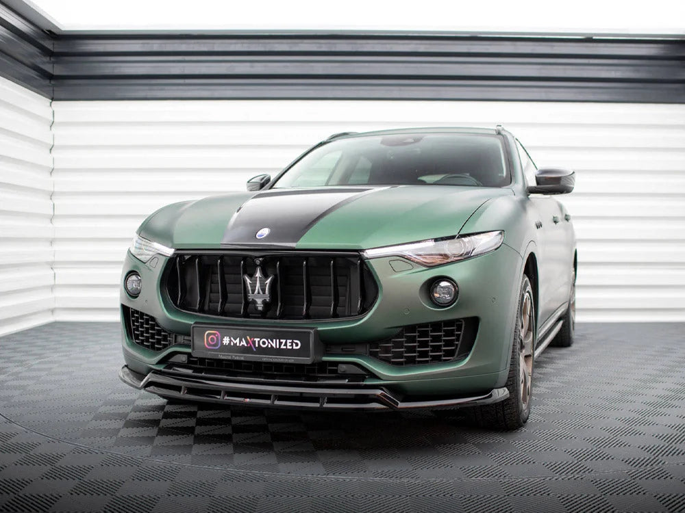 Maxton Design Front Splitter V.2 Maserati Levante Mk1