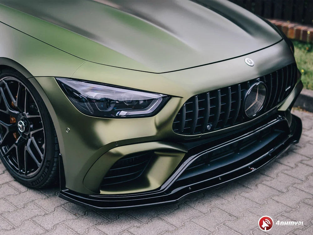 Maxton Design Front Splitter V.2 Mercedes AMG GT 63S 4-door Coupe 2018 -