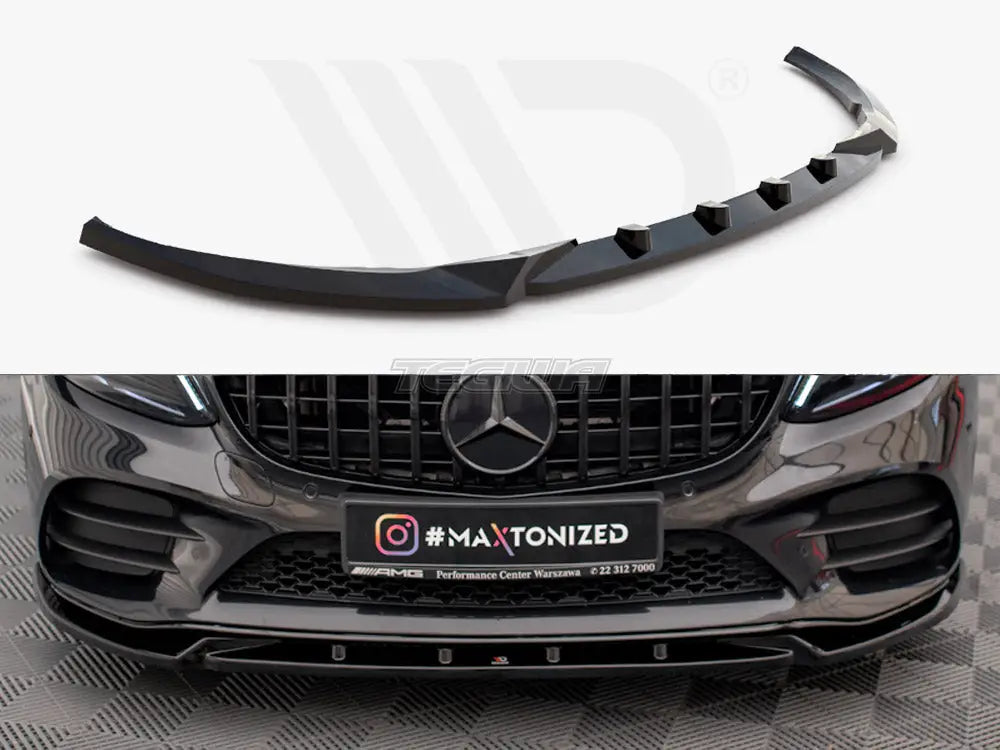 Maxton Design Front Splitter V.1 Mercedes Benz C43 AMG W205 | ME C 205 AMG FD1G Maxton Design Front Splitter V.1 Mercedes Benz C43 AMG W205 | ME C 205 AMG FD1G
