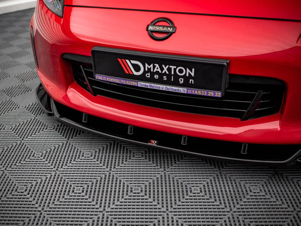 Maxton Design Front Splitter V.2 Nissan 370Z Facelift 12-20