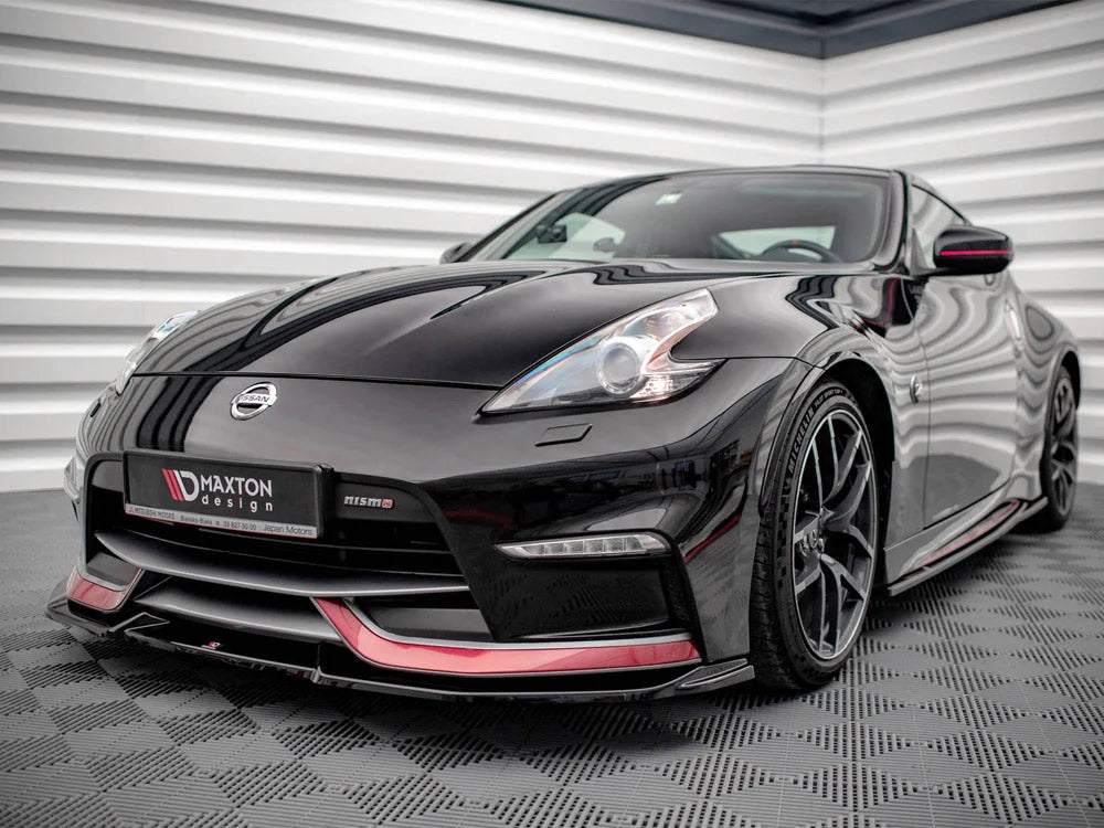 Maxton Design Front Splitter V.2 Nissan 370Z Nismo Facelift 12-20