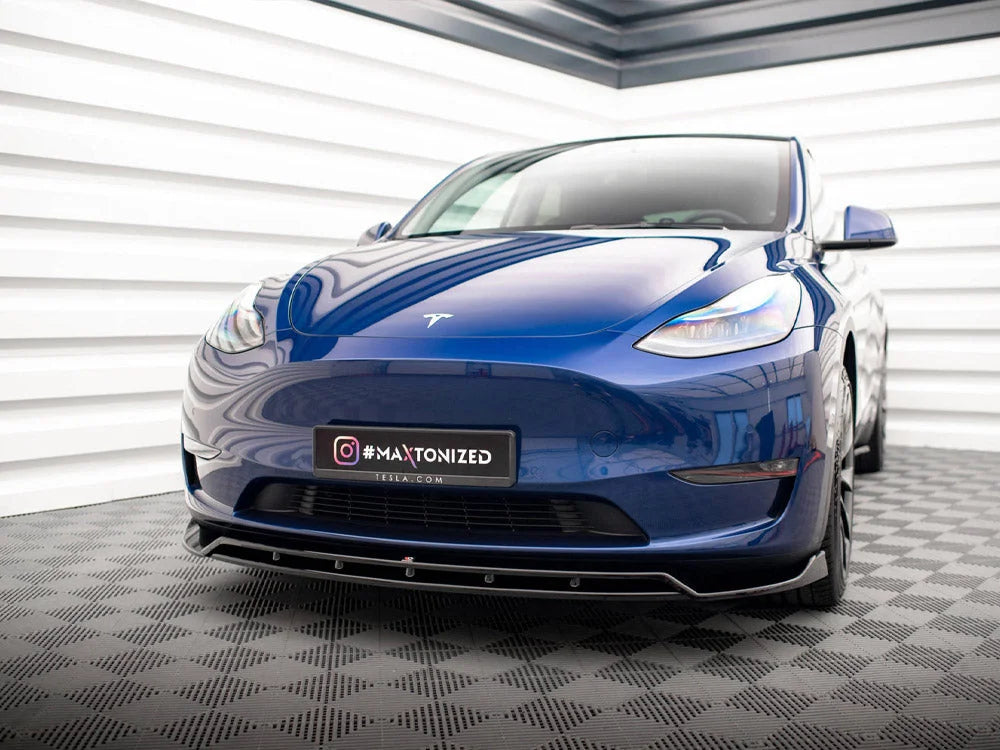 Maxton Design Front Splitter V.2 Tesla Model Y