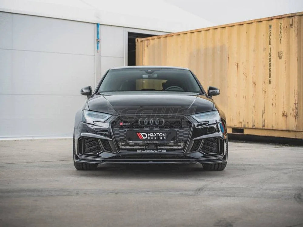 Maxton Design Front Splitter V.3 Audi RS3 8V Facelift 2017-UP