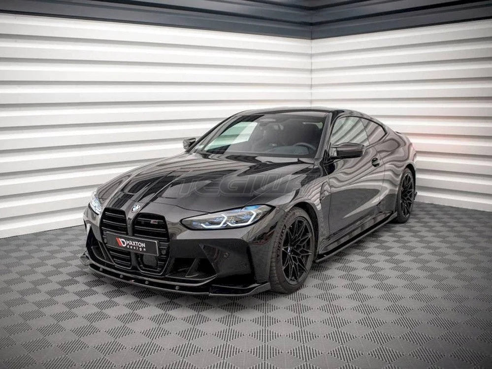 Maxton Design Front Splitter V.3 BMW M4 G82 2021-