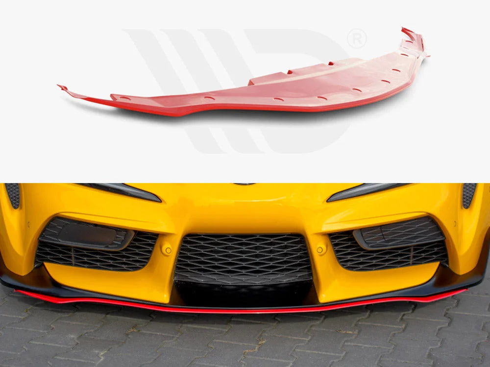 Maxton Design Front Splitter V.3 Toyota Supra MK5 2019-