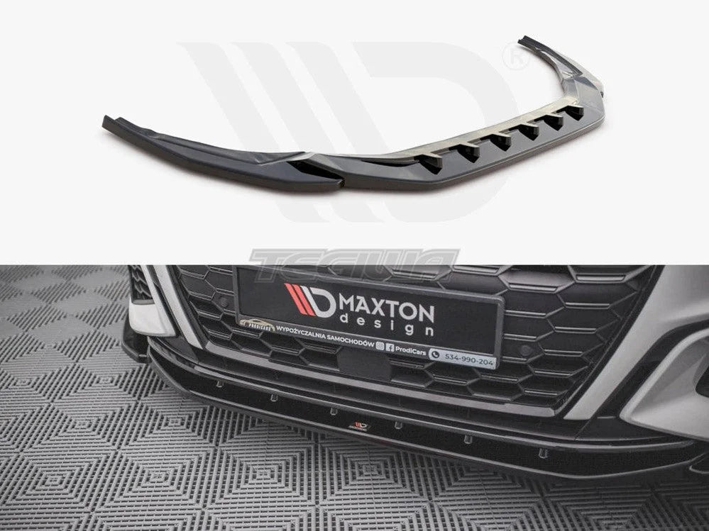 Maxton Design Front Splitter V.4 Audi S3 A3 S-line 8Y 2020-