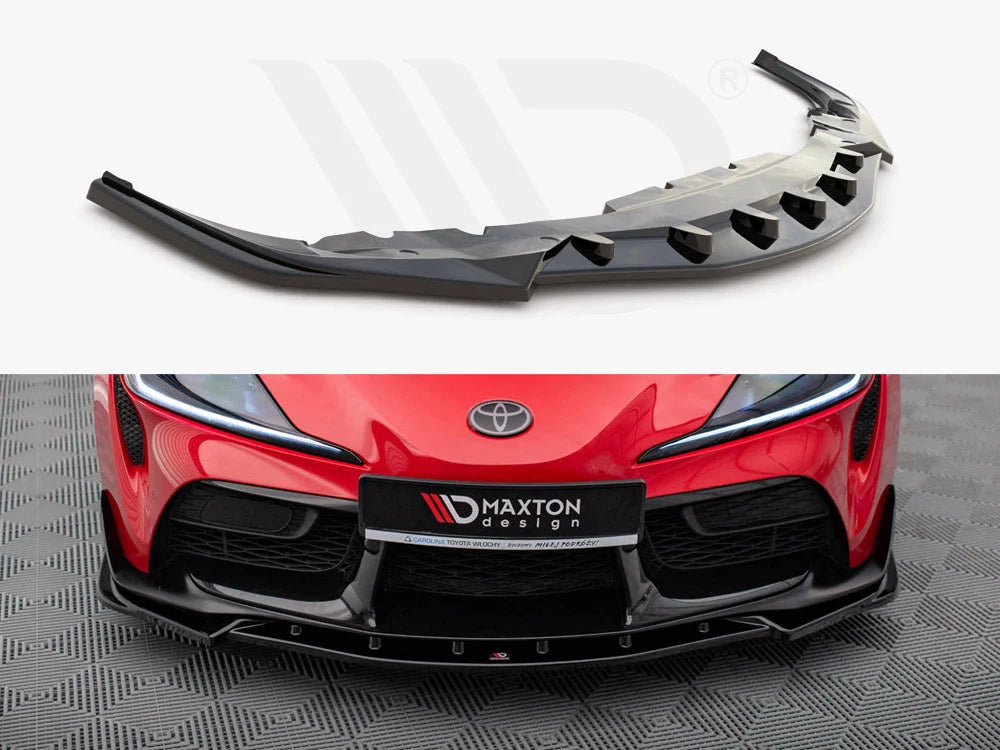 Maxton Design Front Splitter V.4 Toyota Supra MK5 2019-