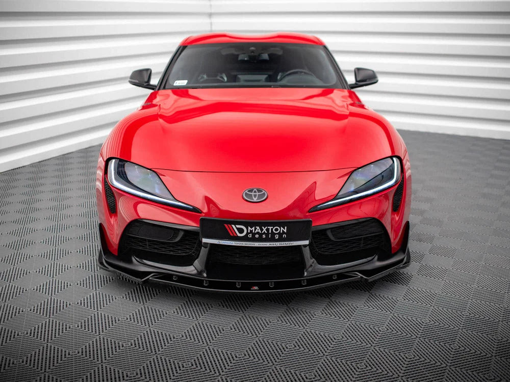 Maxton Design Front Splitter V.4 Toyota Supra MK5 2019-