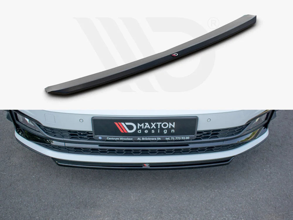Maxton Design Front Splitter V.4 Volkswagen Polo MK6 GTI 17-21